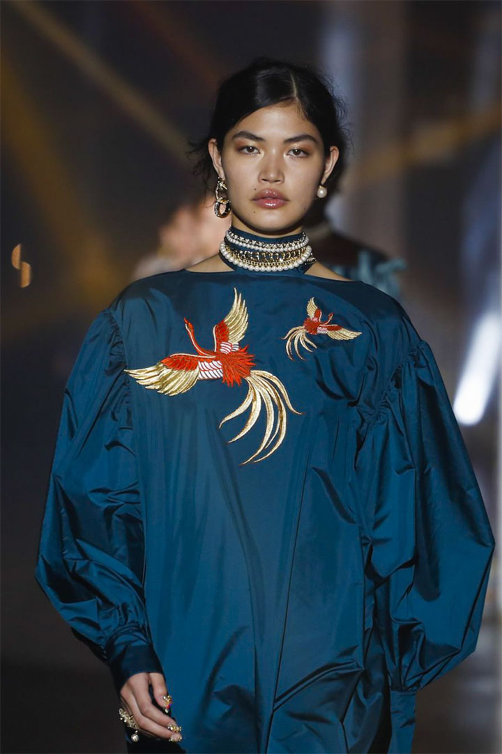 福士リナ – NYFW ADEAM 2019ss