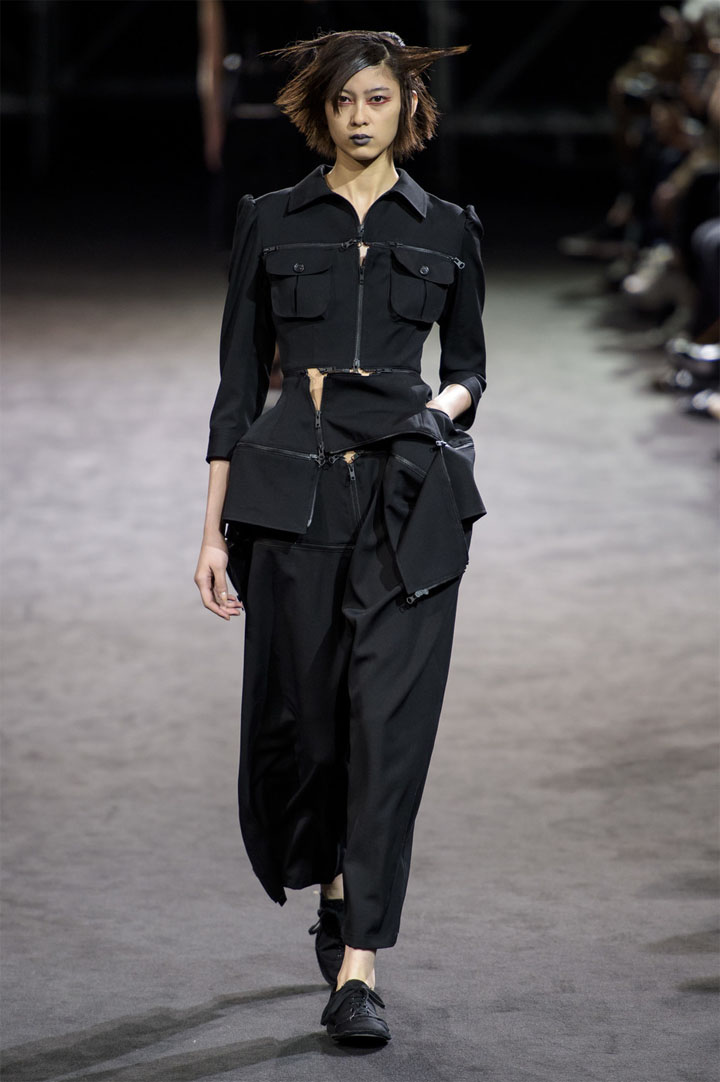 橋爪愛 – PFW Yohji Yamamoto 2019ss