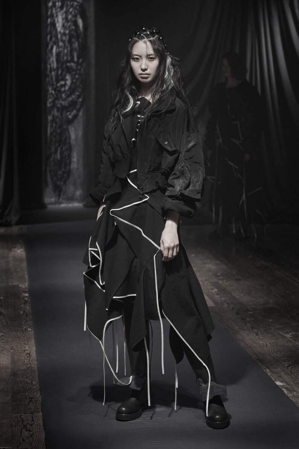 白石十織 – YOHJI YAMAMOTO FEMME 21-22AW